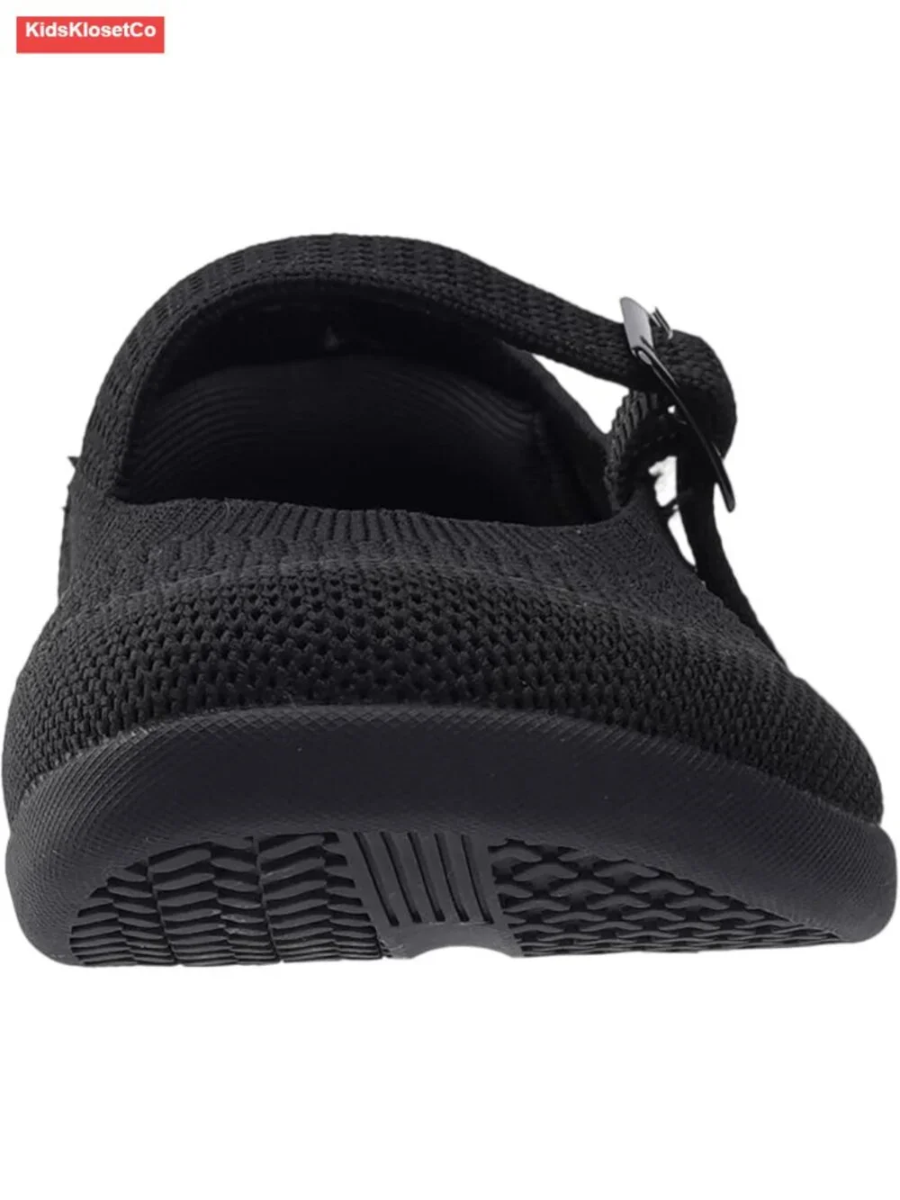 Girls Barefoot Mary Jane Flats Wide Toe Box Zero Drop Knit Kids School Shoes